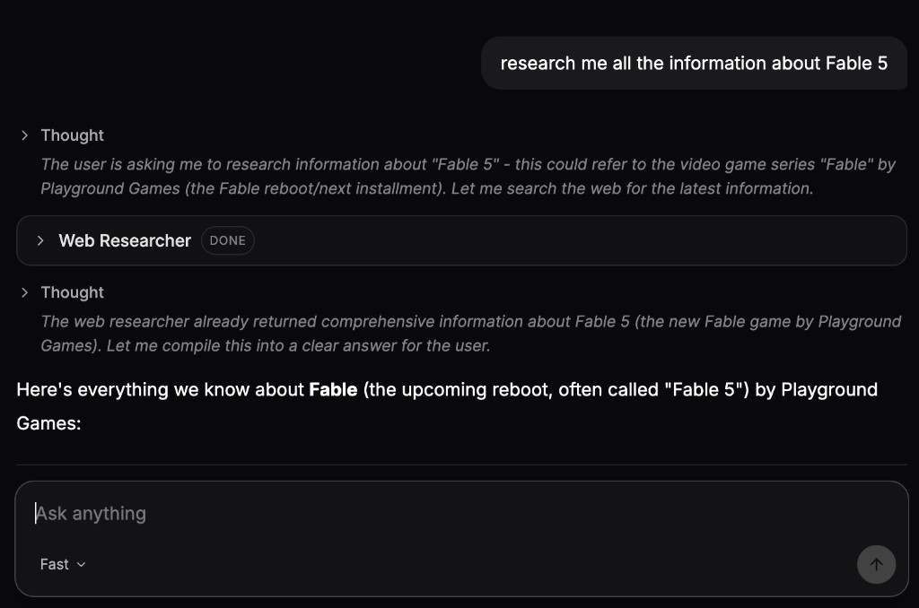 Freebuff Chat — AI research assistant